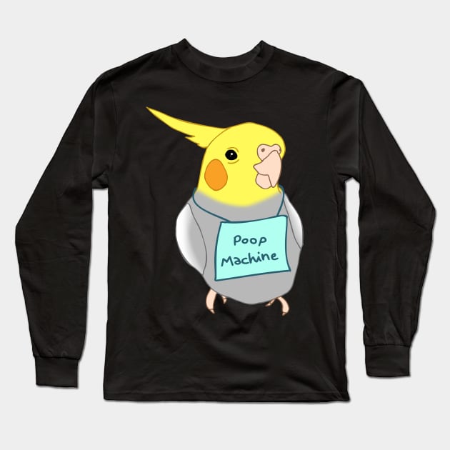 poop machine Long Sleeve T-Shirt by FandomizedRose